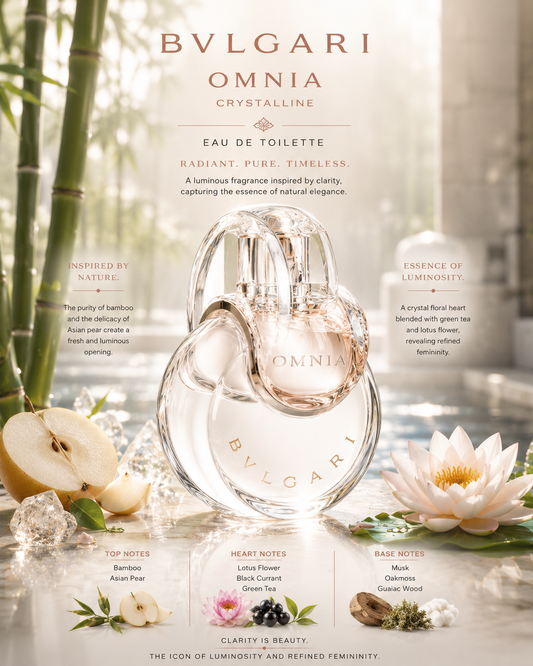 Omnia Crystalline — Bvlgari  Eau de Toilette · 3.4 oz / 100 ml