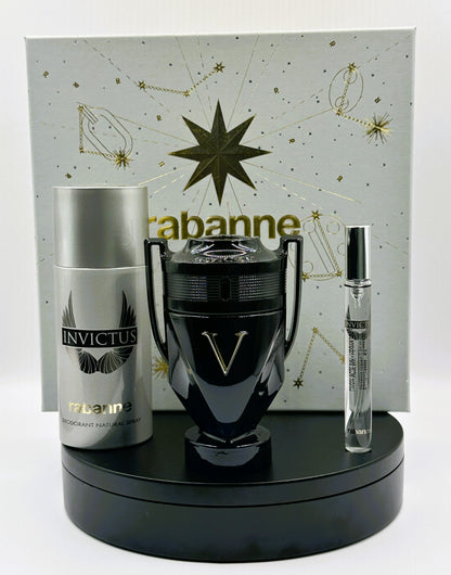 Invictus Victory Elixir Gift Set — Rabanne  Parfum · 3-Piece Gift Set