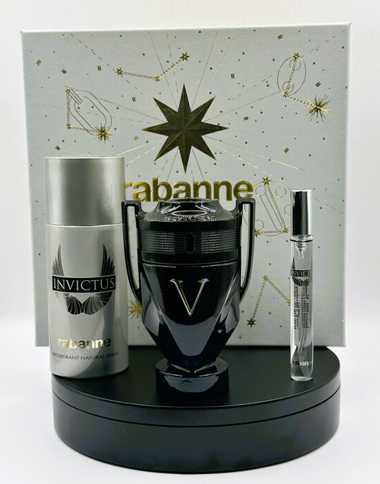 Invictus Victory Elixir Gift Set — Rabanne  Parfum · 3-Piece Gift Set