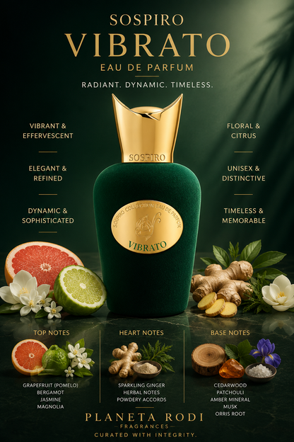 Sospiro Vibrato — Sospiro  Eau de Parfum · 3.4 fl oz / 100 ml