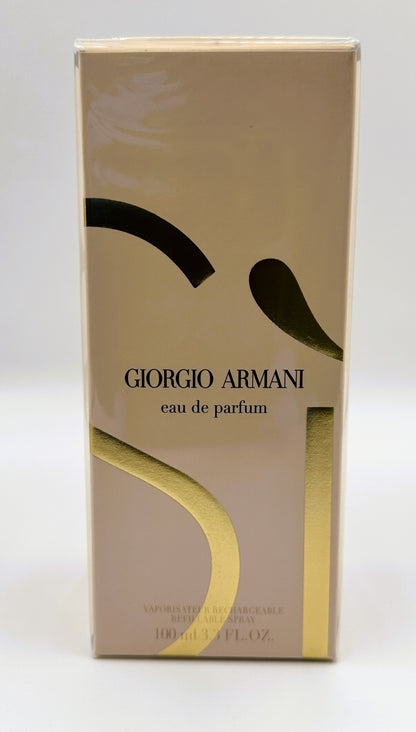 Giorgio Armani Sì Eau de Parfum – 3.4 oz / 100 ml