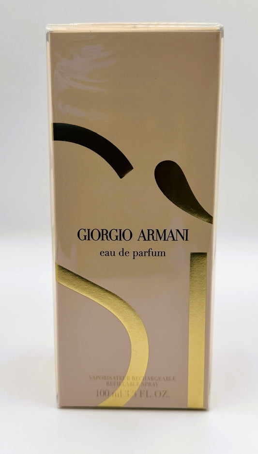 Giorgio Armani Sì Eau de Parfum – 3.4 oz / 100 ml
