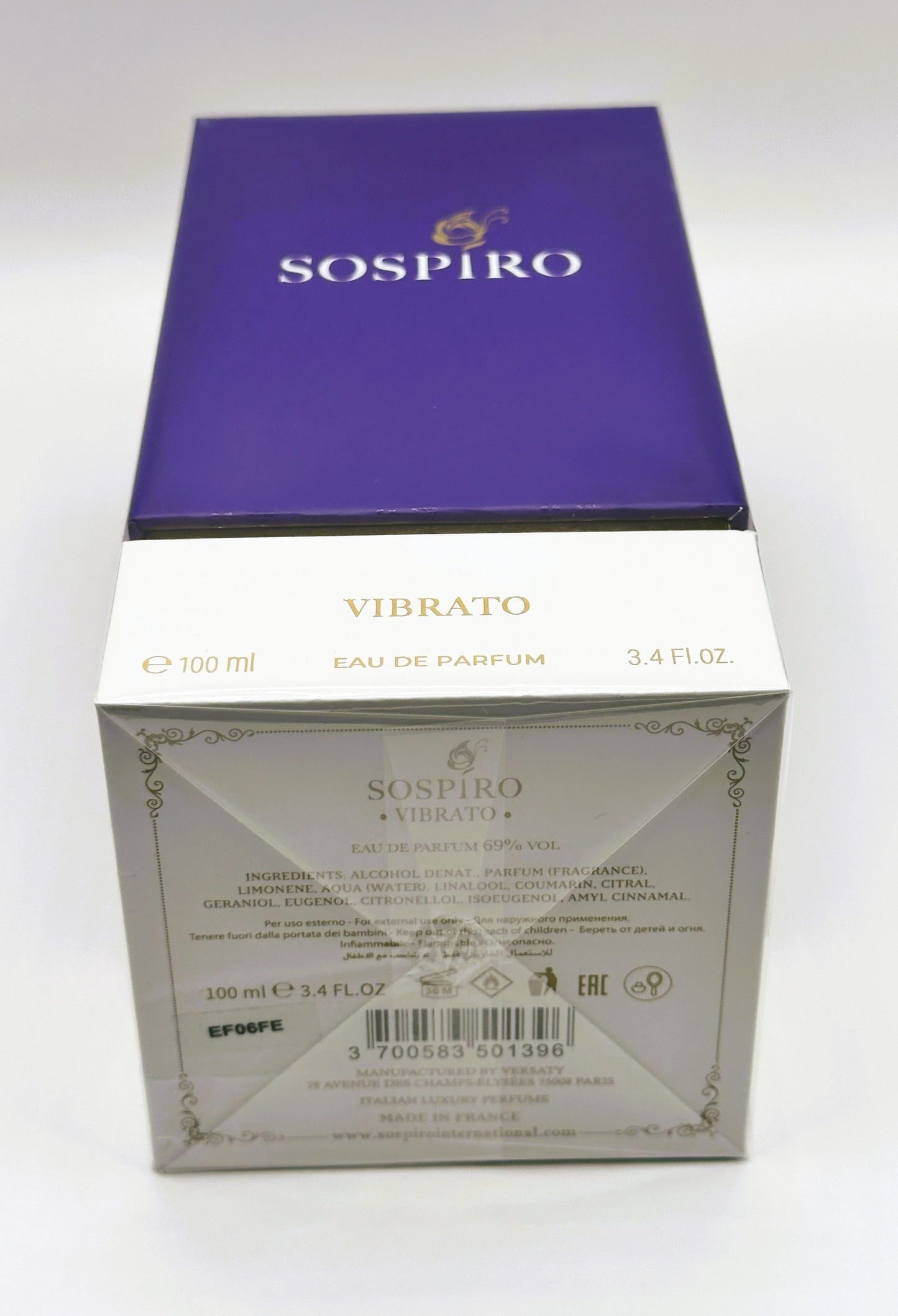 Sospiro Vibrato — Sospiro  Eau de Parfum · 3.4 fl oz / 100 ml