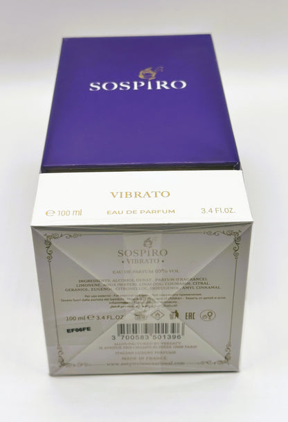 Sospiro Vibrato — Sospiro  Eau de Parfum · 3.4 fl oz / 100 ml