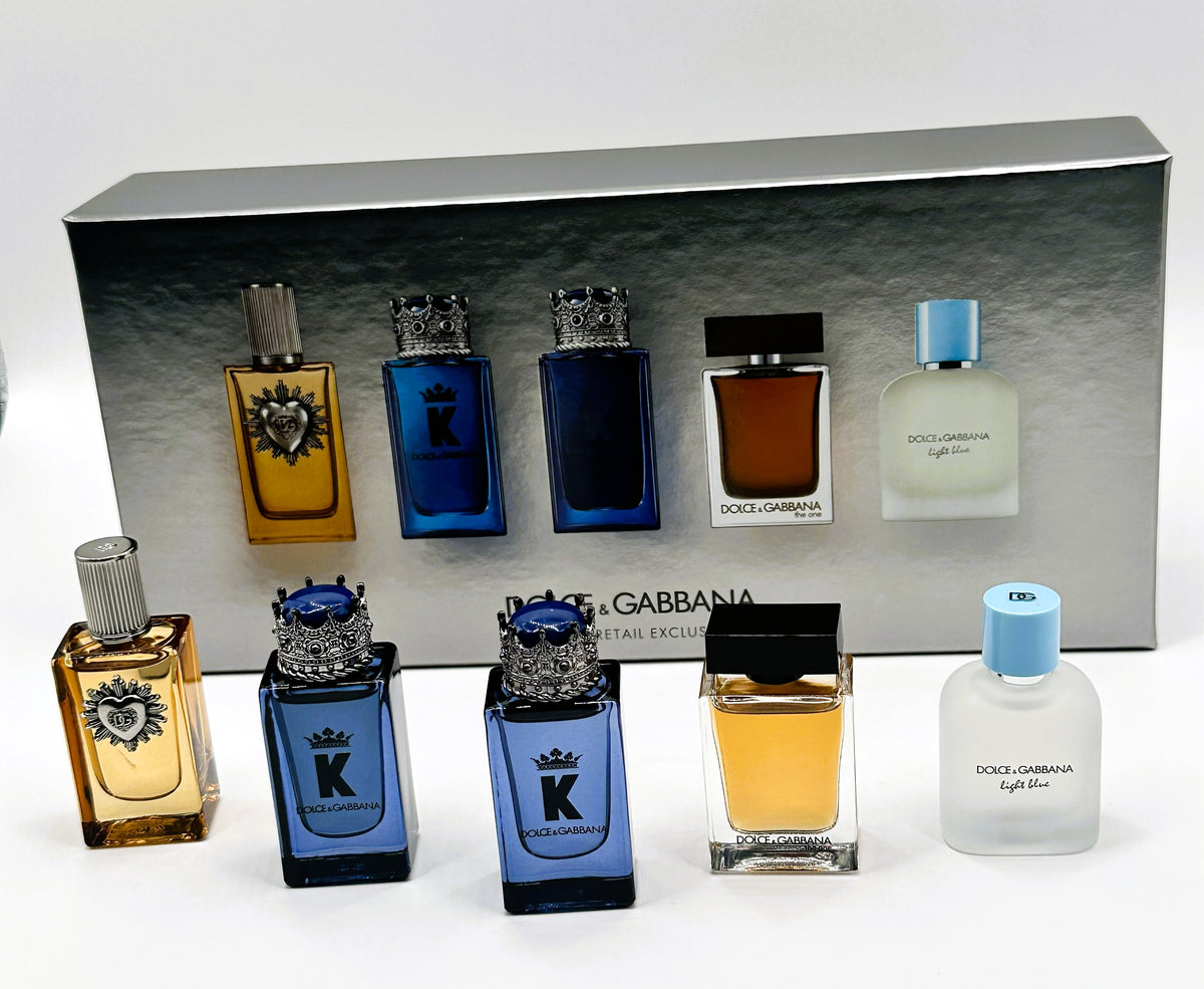 Dolce & Gabbana — Men's Miniature Fragrance Gift Set, 5 Pieces × 5 ml