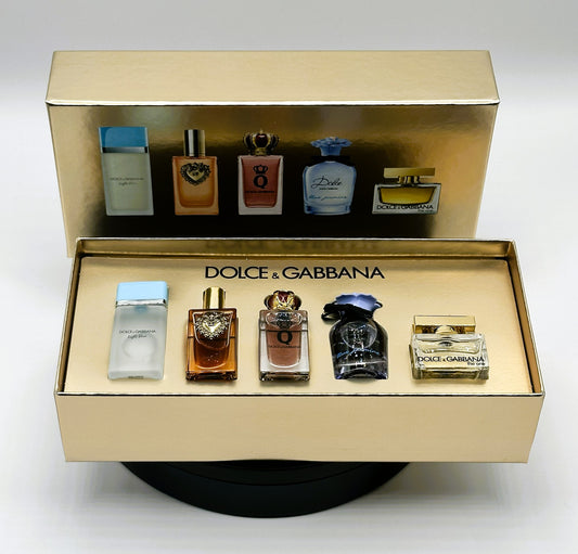 Dolce & Gabbana — Women's Miniature Fragrance Gift Set, 5 Pieces × 5 ml