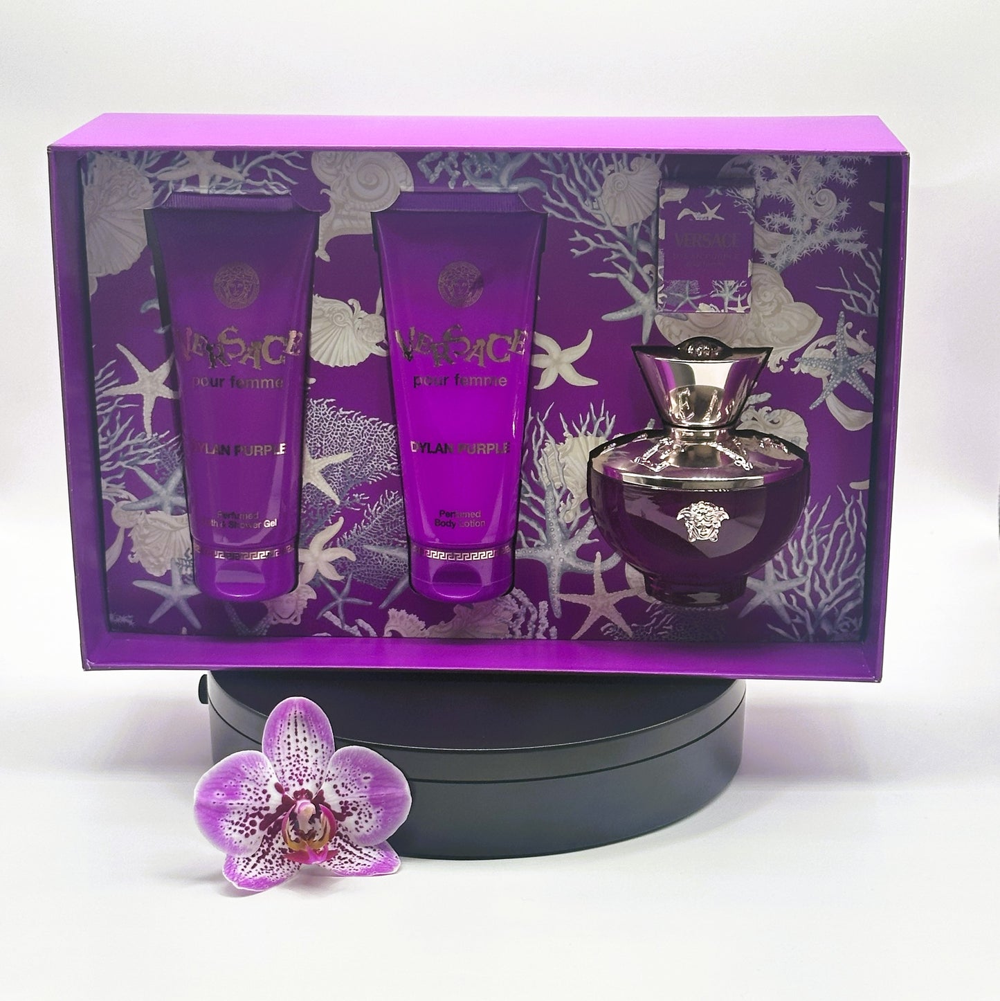 Versace Dylan Purple Pour Femme — Eau de Parfum · 4-Piece Gift Set