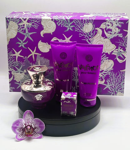 Versace Dylan Purple Pour Femme — Eau de Parfum · 4-Piece Gift Set