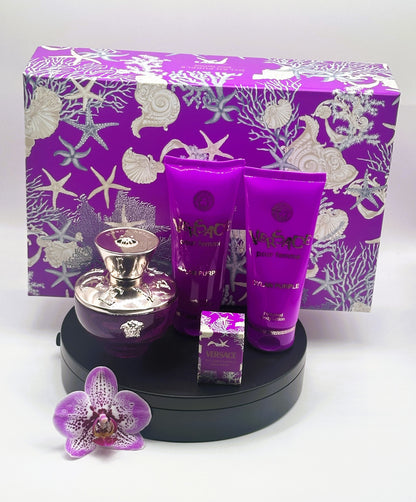 Versace Dylan Purple Pour Femme — Eau de Parfum · 4-Piece Gift Set