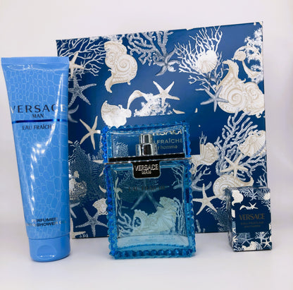 Versace Eau Fraîche Pour Homme — 3-Piece Gift Set