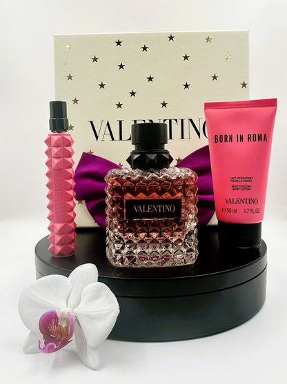 Valentino Donna Born In Roma Gift Set — Valentino  Eau de Parfum · 3-Piece Gift Set