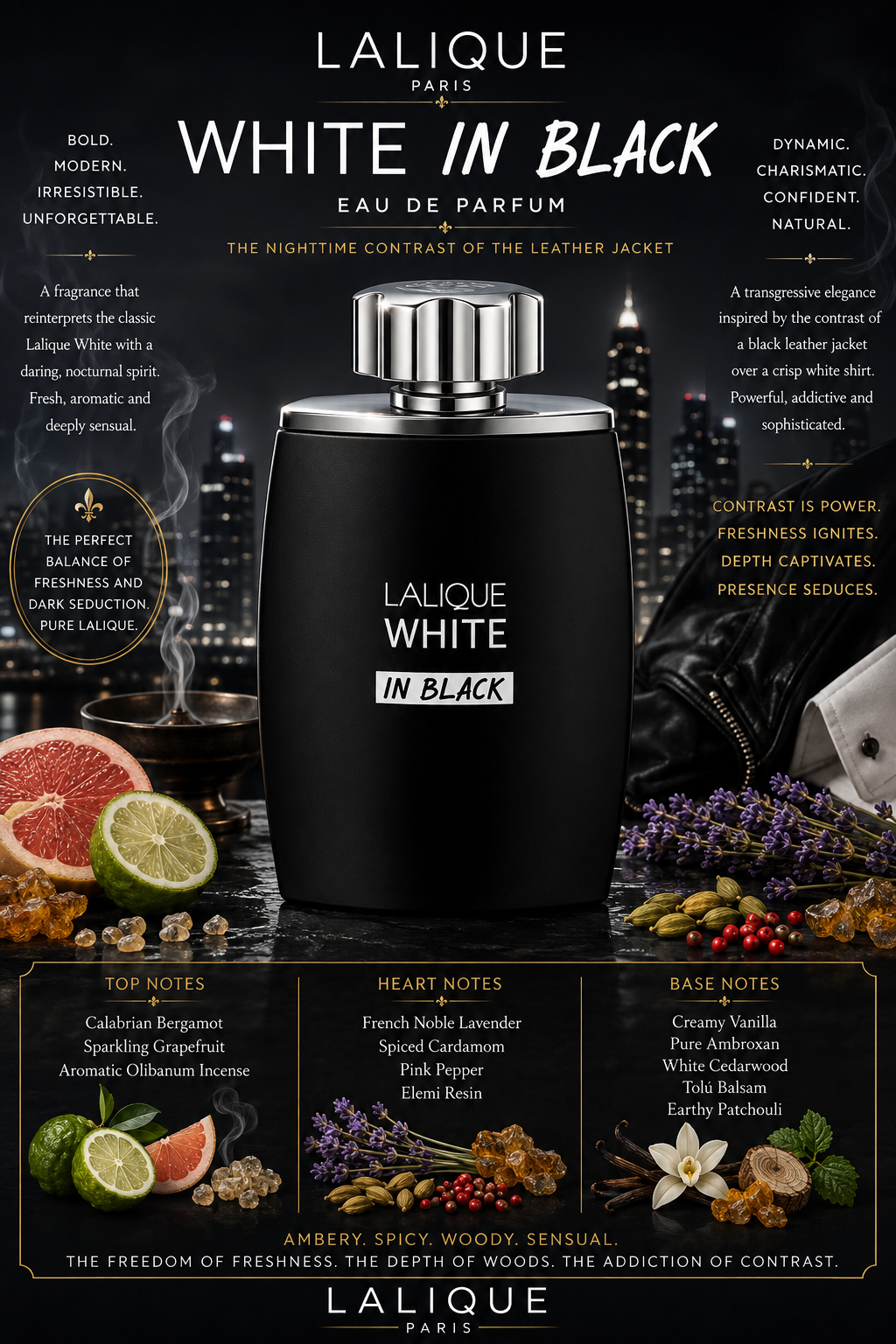 Lalique White in Black — Eau de Parfum
