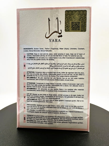 Lattafa – YARA (Women) 3.4 oz Eau de Parfum