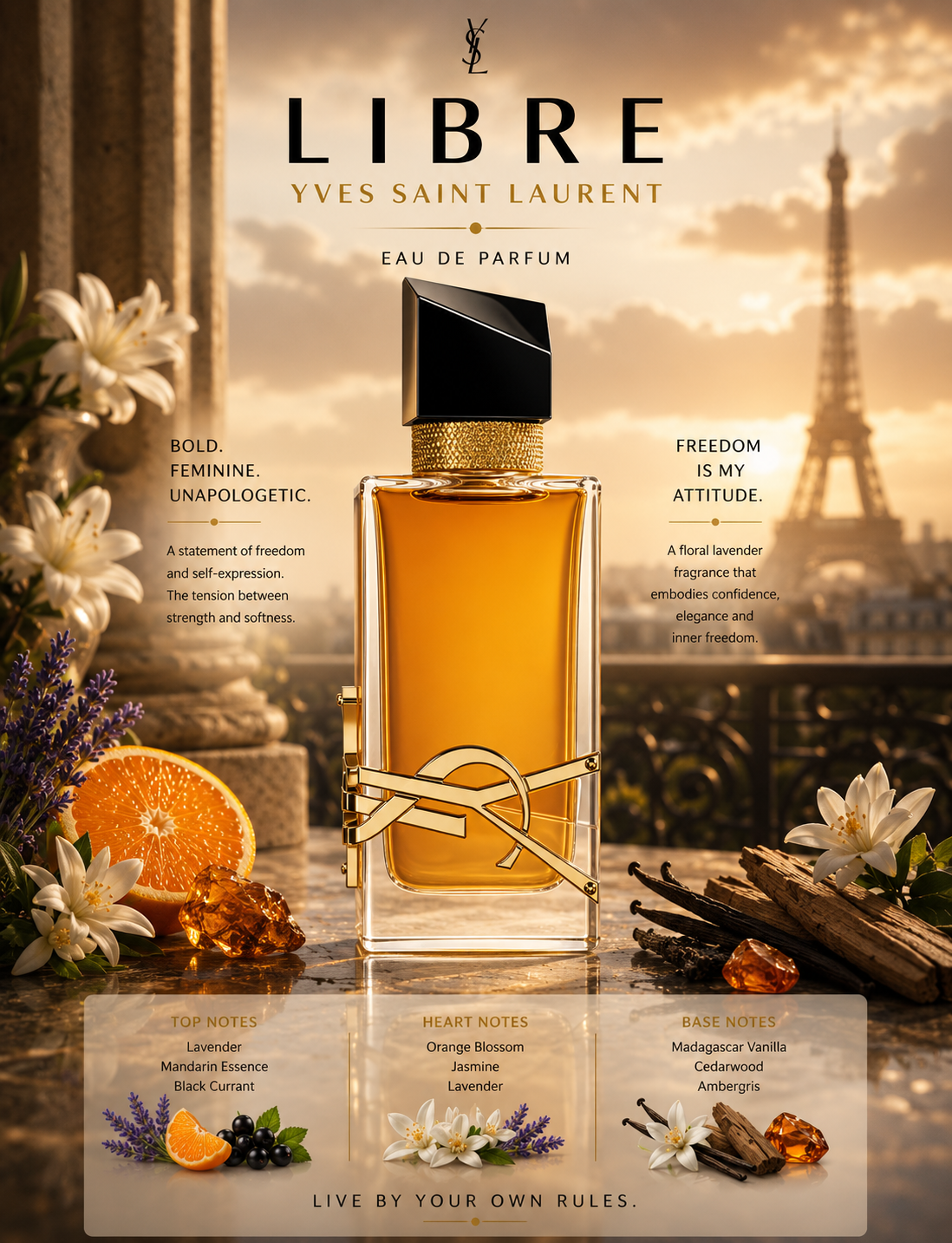 Libre Intense — Yves Saint Laurent Eau de Parfum Intense · 3.0 oz / 90 ml