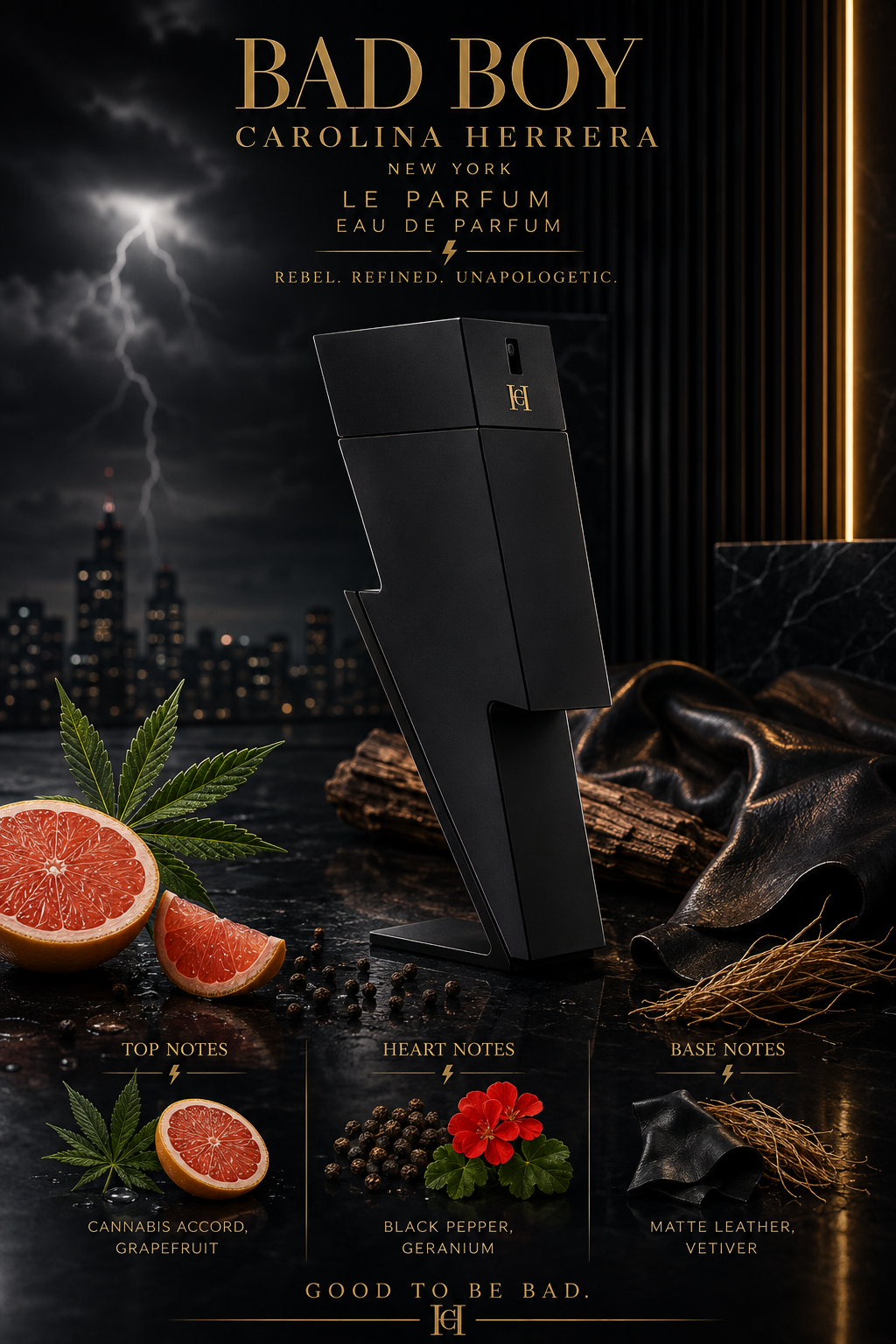 Carolina Herrera Bad Boy Le Parfum —  Eau de Parfum