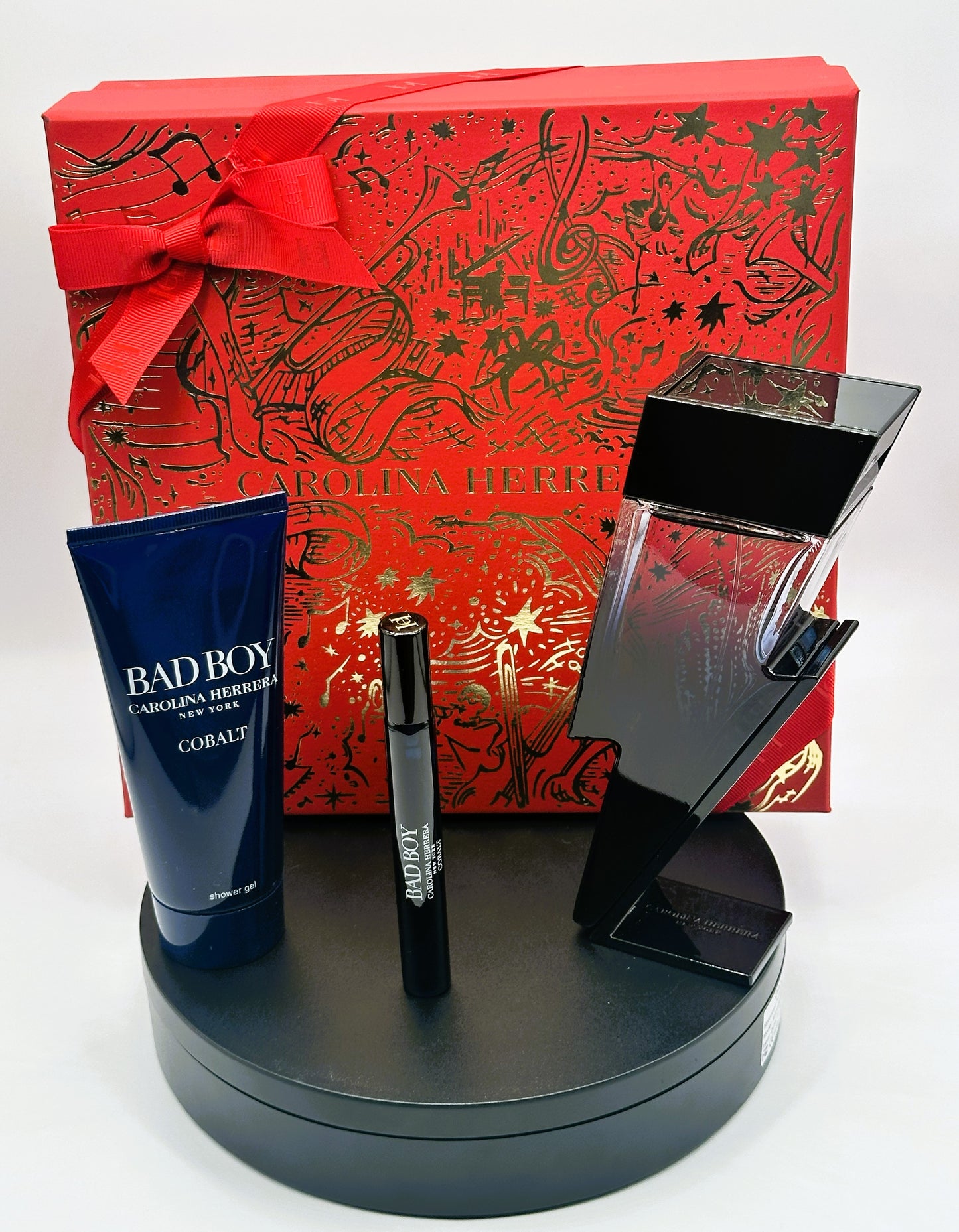 Carolina Herrera Bad Boy Cobalt Gift Set — Carolina Herrera  3-Piece Eau de Parfum Gift Set