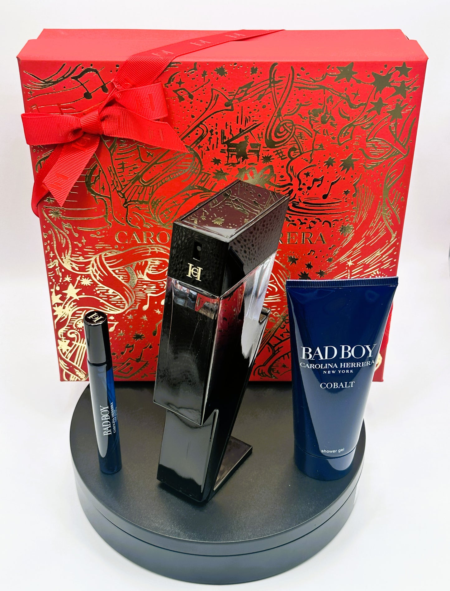 Carolina Herrera Bad Boy Cobalt Gift Set — Carolina Herrera  3-Piece Eau de Parfum Gift Set