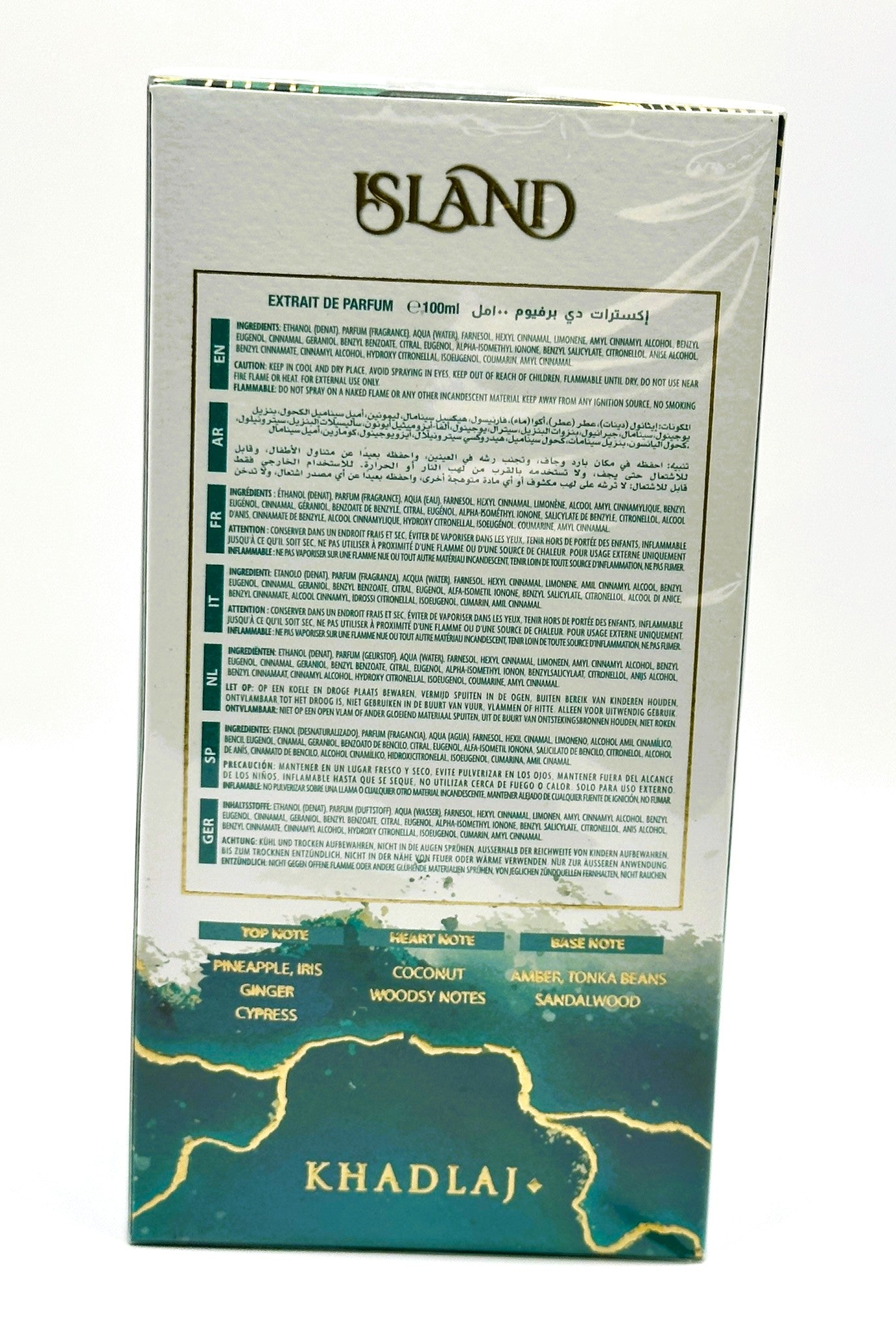 Khadlaj Island — Khadlaj  Extrait de Parfum · 3.4 fl oz / 100 ml