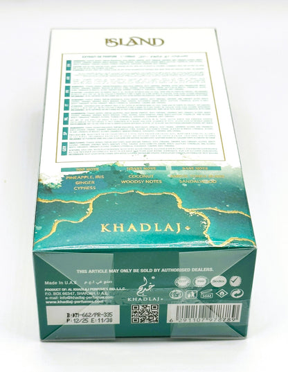 Khadlaj Island — Khadlaj  Extrait de Parfum · 3.4 fl oz / 100 ml