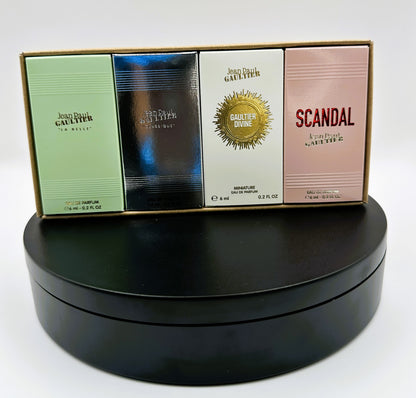 Jean Paul Gaultier Miniatures Collection for Women Gift Set · 4 x 0.2 oz / 6 ml Miniatures