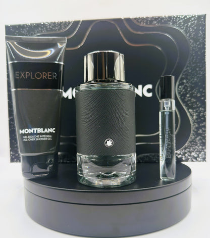 Montblanc – Explorer Gift Set (Men) — 3-Piece Set