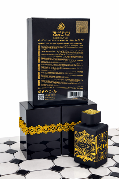 Lattafa – Oud for Glory (Bade’e Al Oud) Eau de Parfum — 3.4 oz / 100 ml